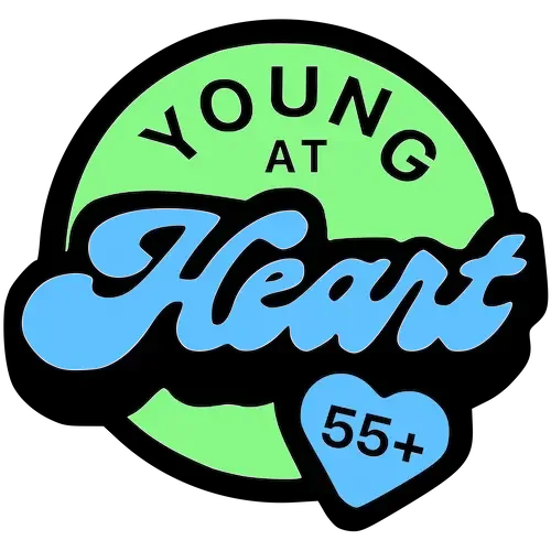 Logo of Young at Heart, Senior Adults Ministry for Ages 55 and Older at FBC Ponchatoula