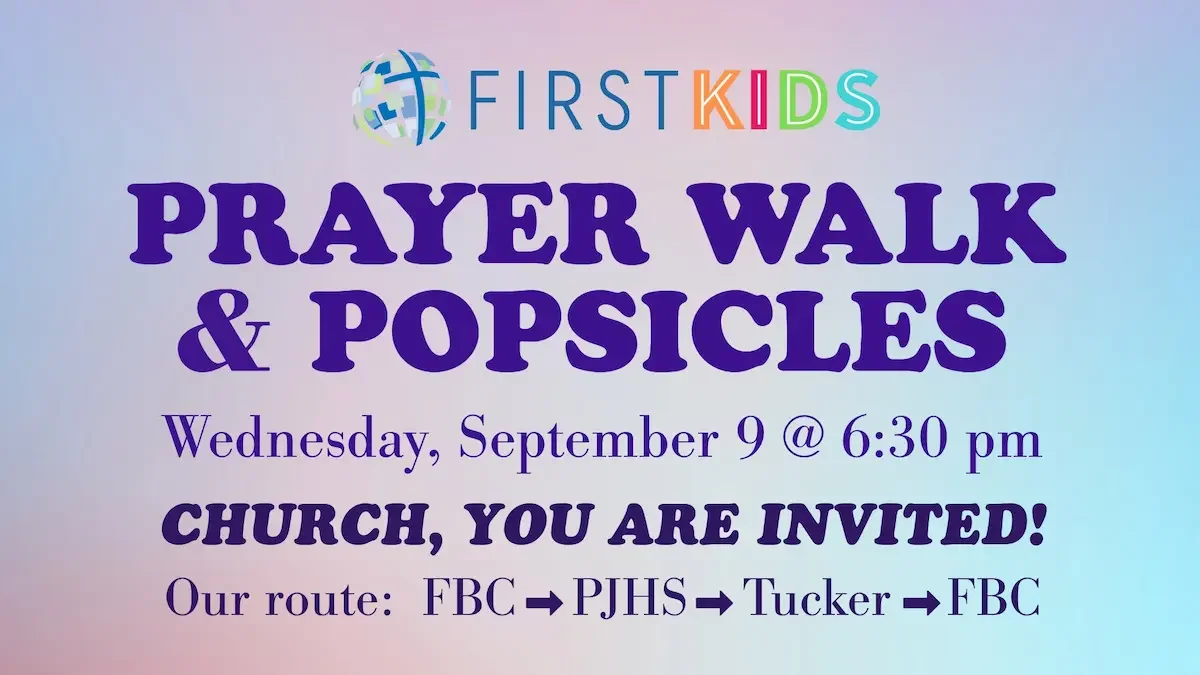 Prayer Walk & Popsicles