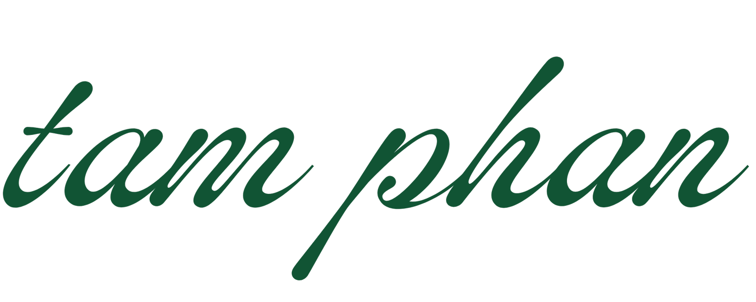 Tam Phan | Websites, Menus, Branding, Customer Experience