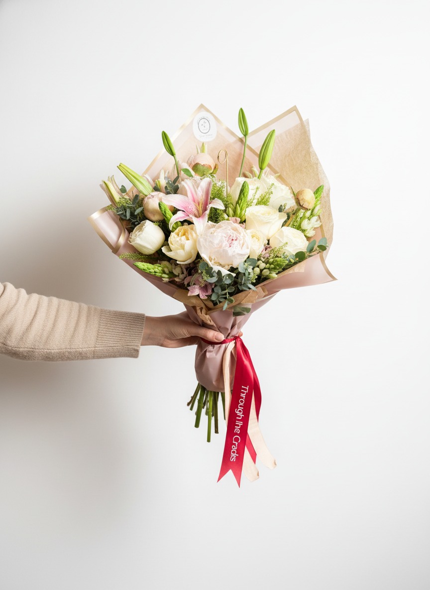 Garden Style Wrapped Bouquet