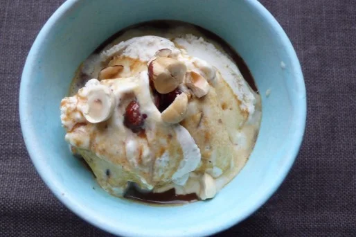 Hazelnut Affogato