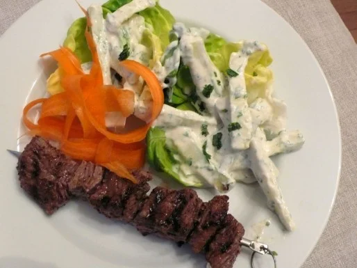 Indian Spiced Lamb Skewers