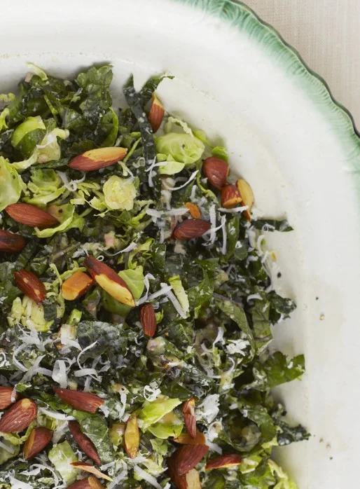 Kale and Brussel Sprout Salad