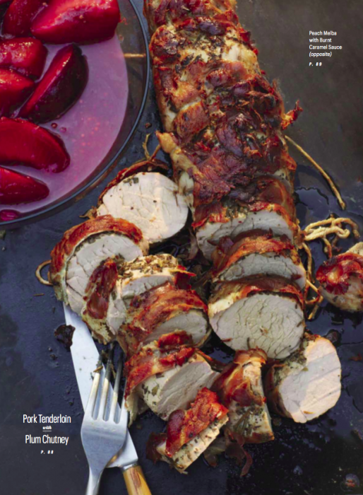 Pork Tenderloin with Plum Chutney