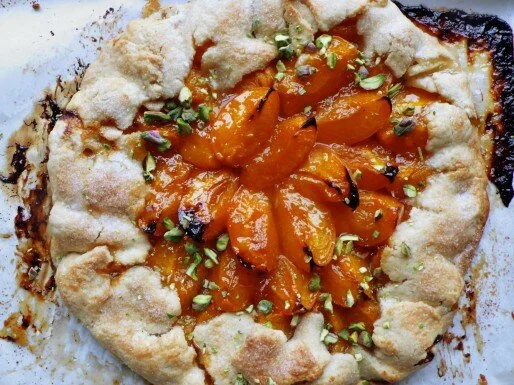 Rustic Apricot Tart