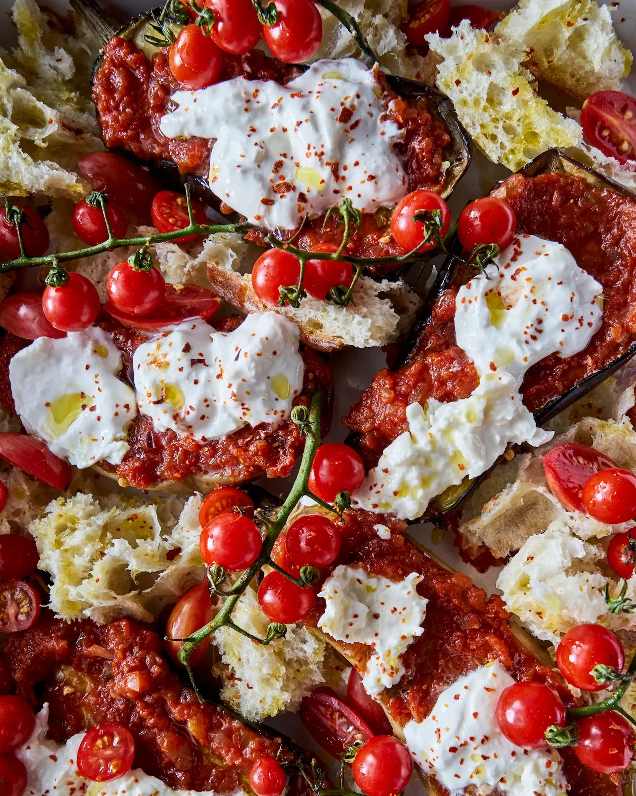Not-Fried Eggplant Parm