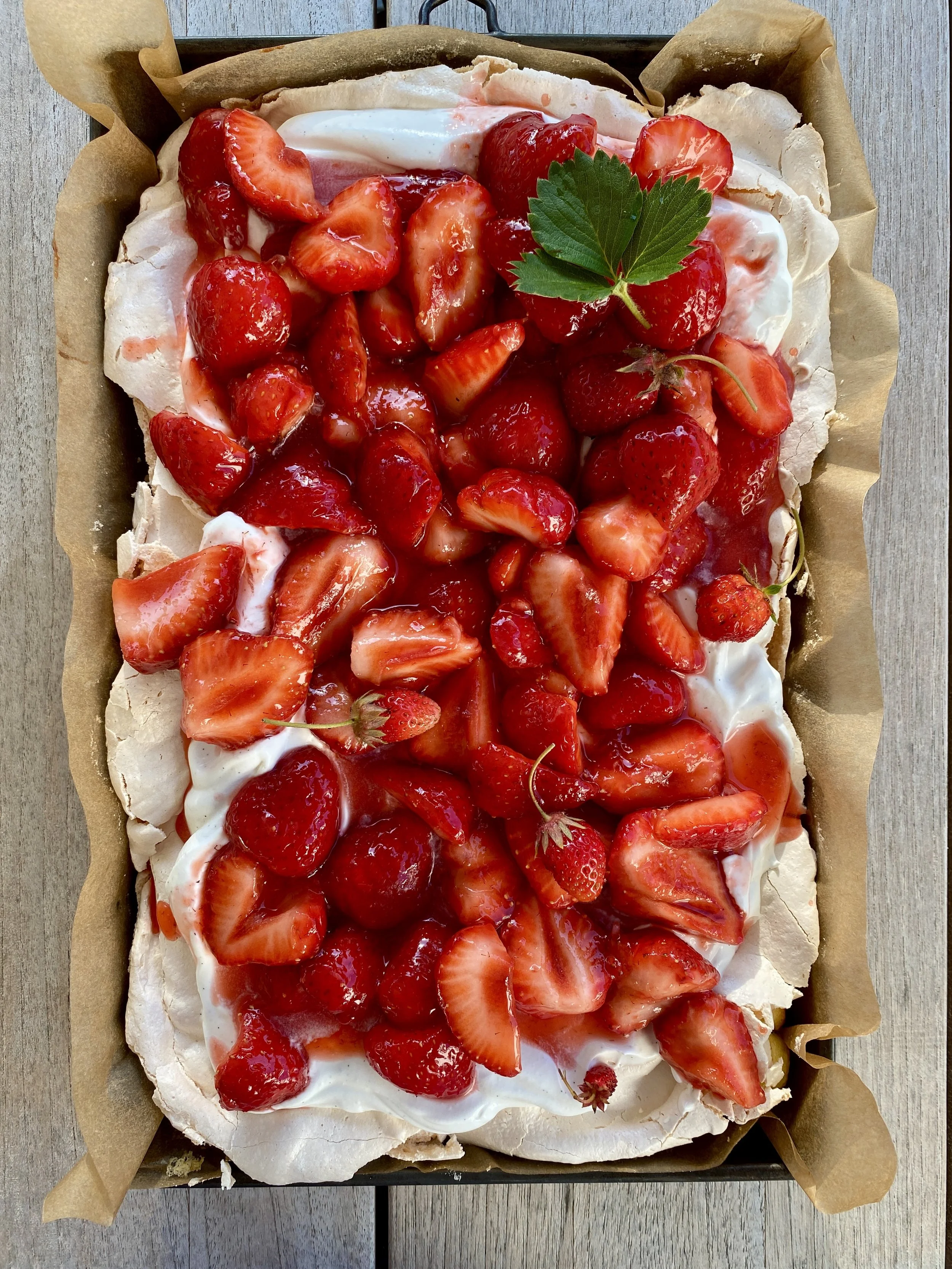 Strawberry Brita Cake