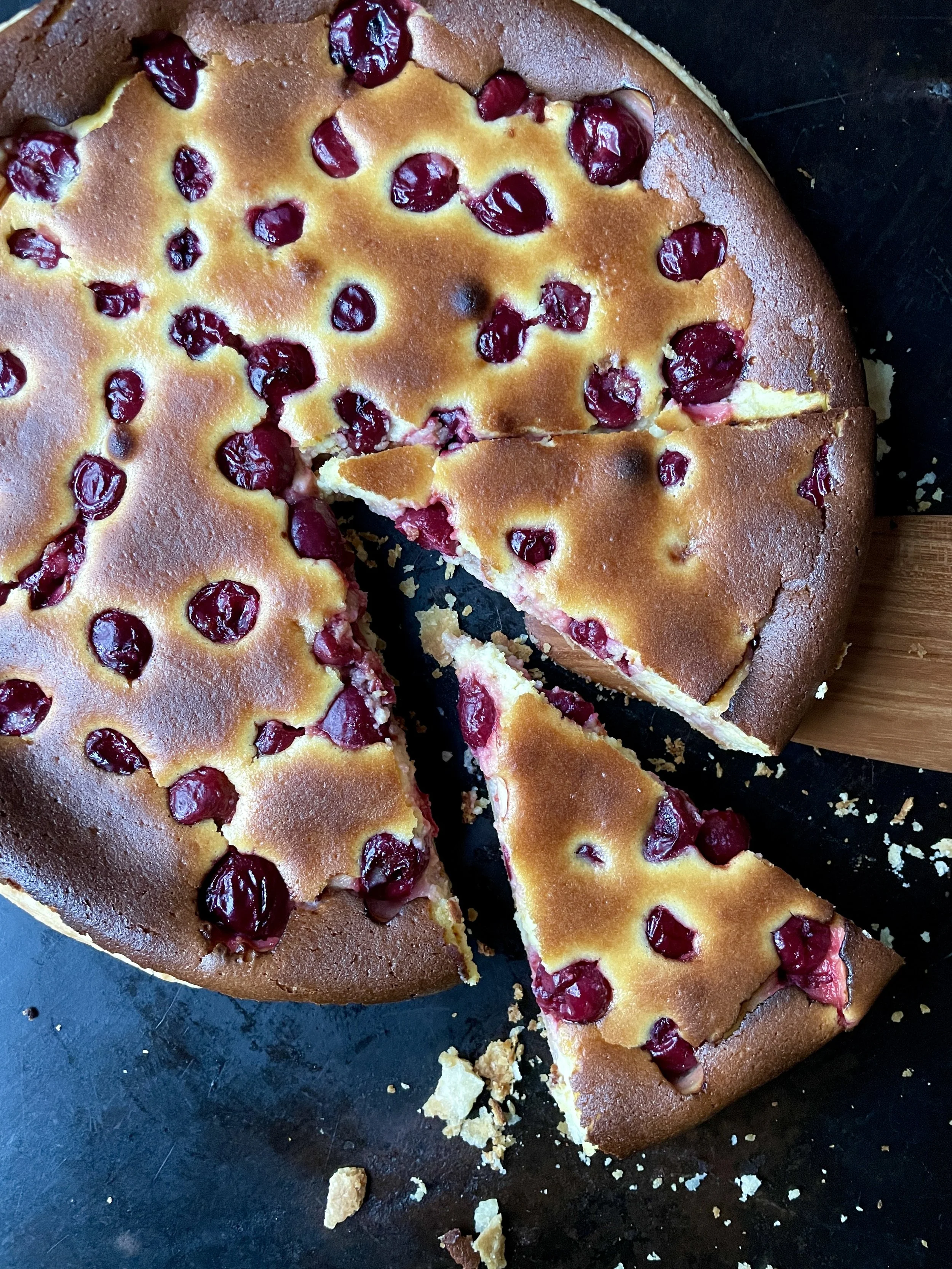 Basque-esque Cheesecake Tart