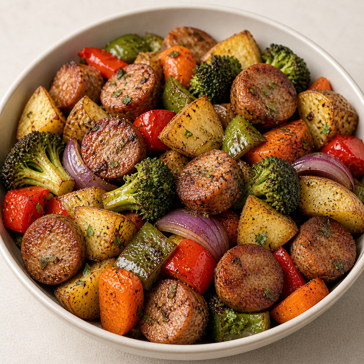 Sausage and Potato Meal