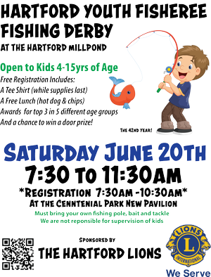 Hartford Youth Fisheree Fishing Derby