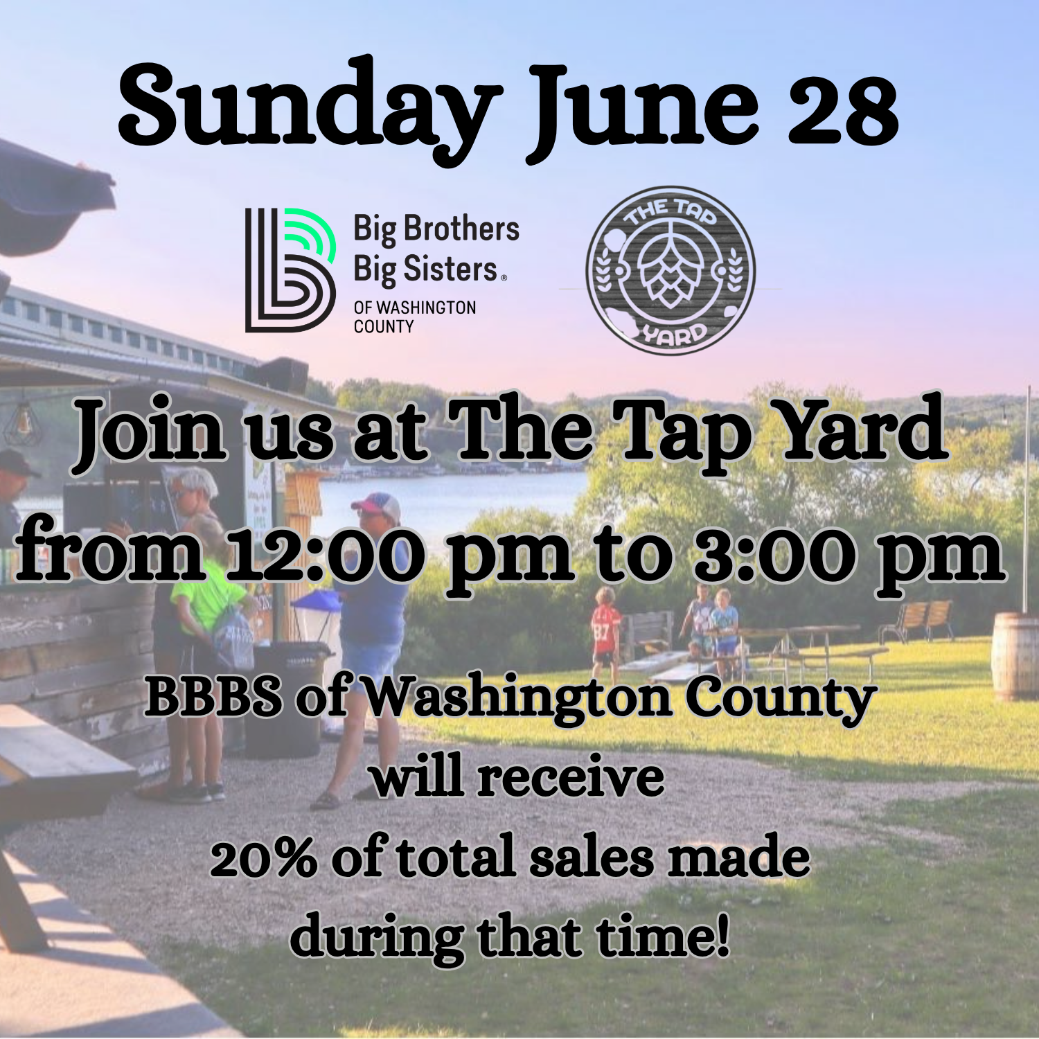 GIVEBACK Sunday at The Tap Yard