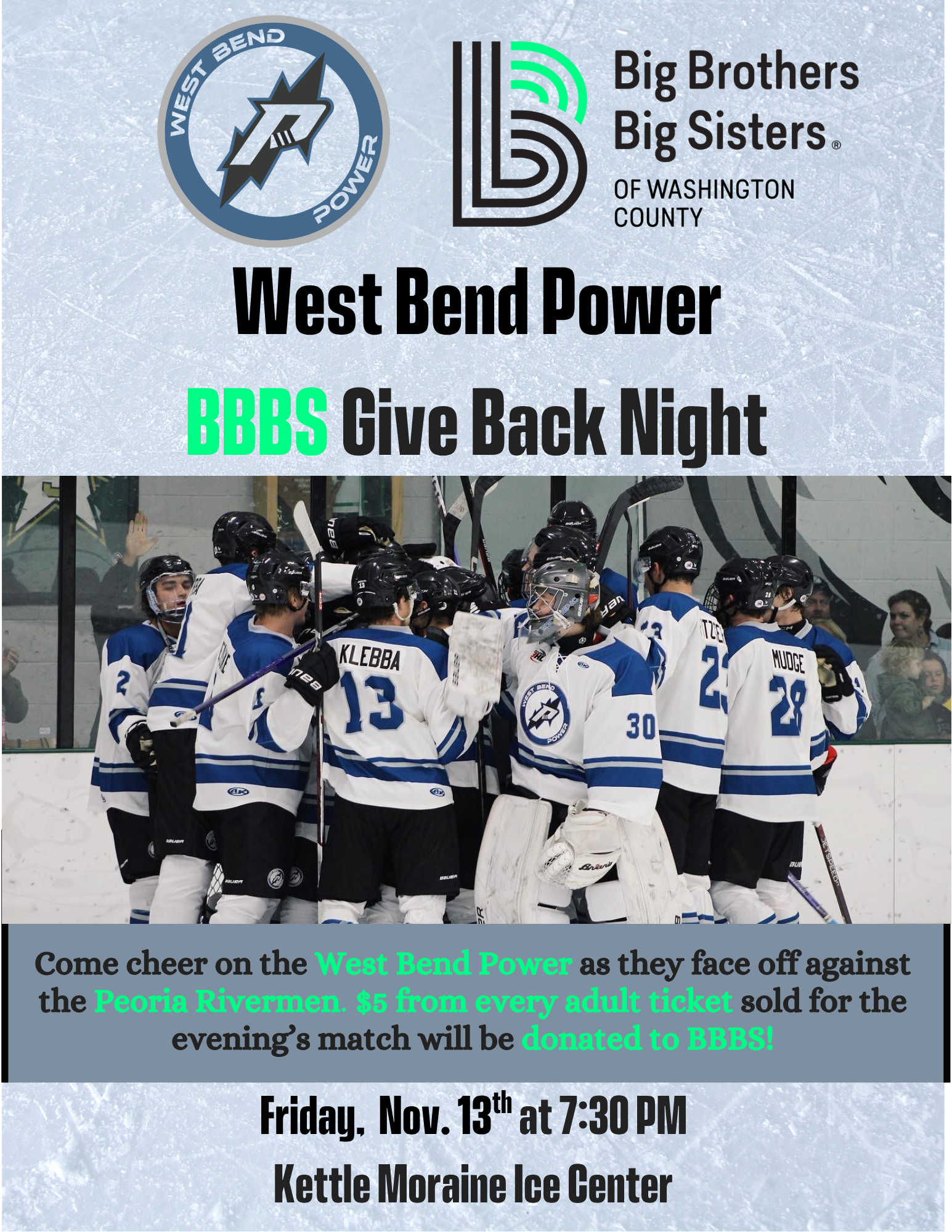BBBS Give Back Night with West Bend Power