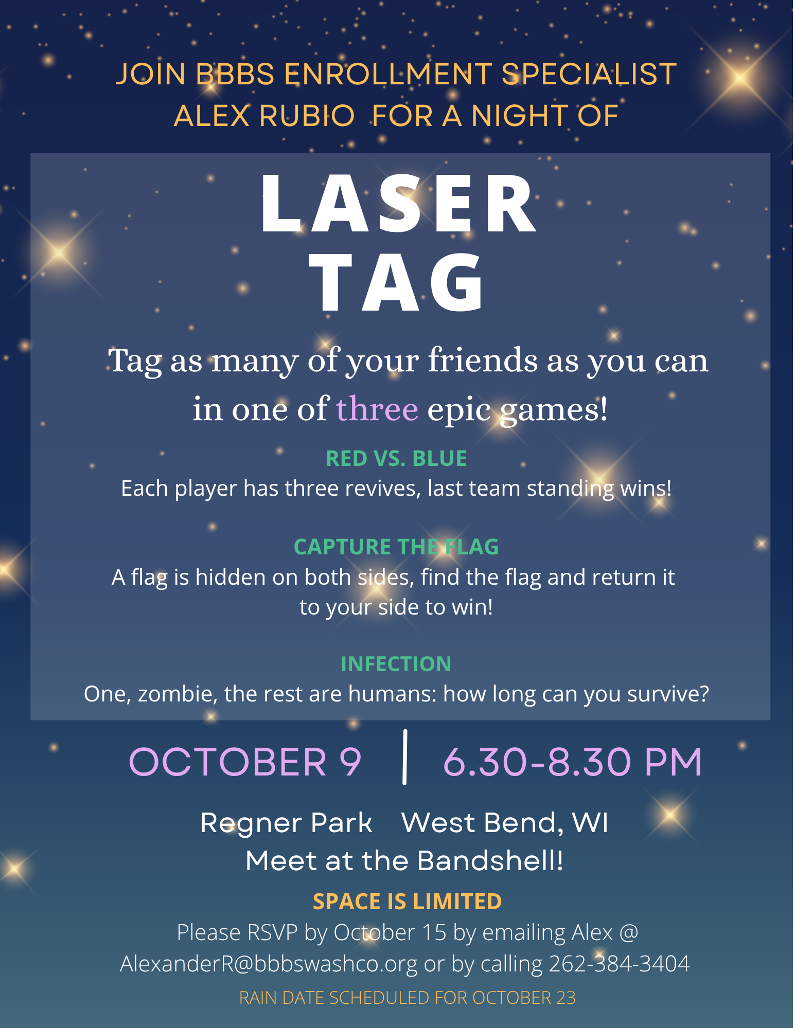 laser Tag at Regner Park