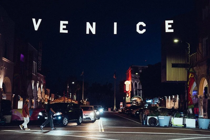 An old travel note about Venice Beach