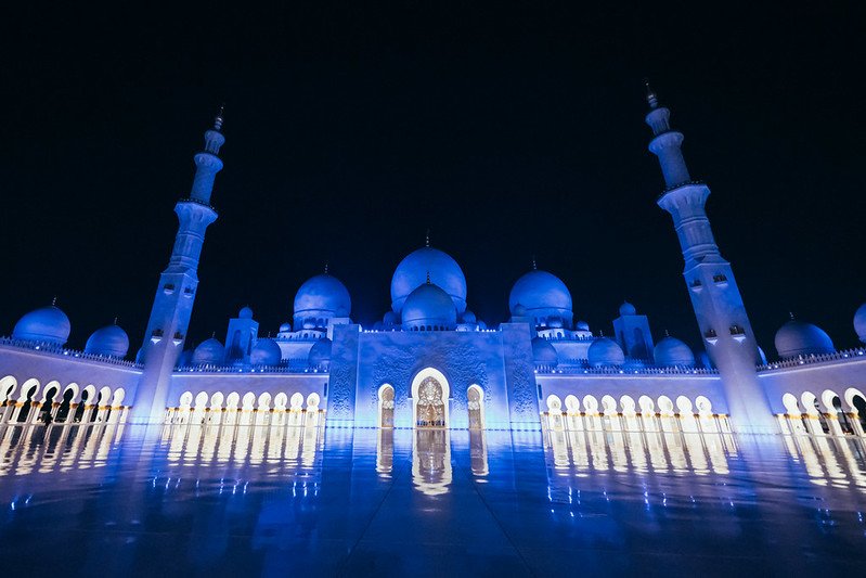 The Sheikh Zayed Grand Mosque
