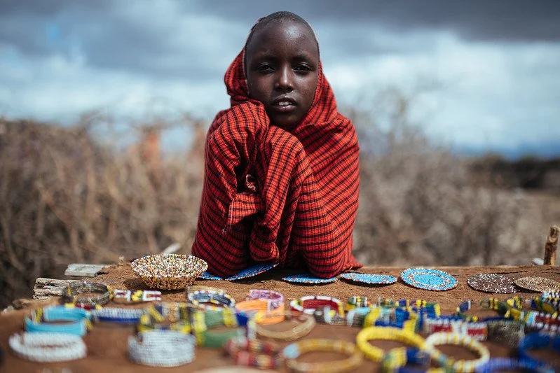 Hanging out with the Maasai