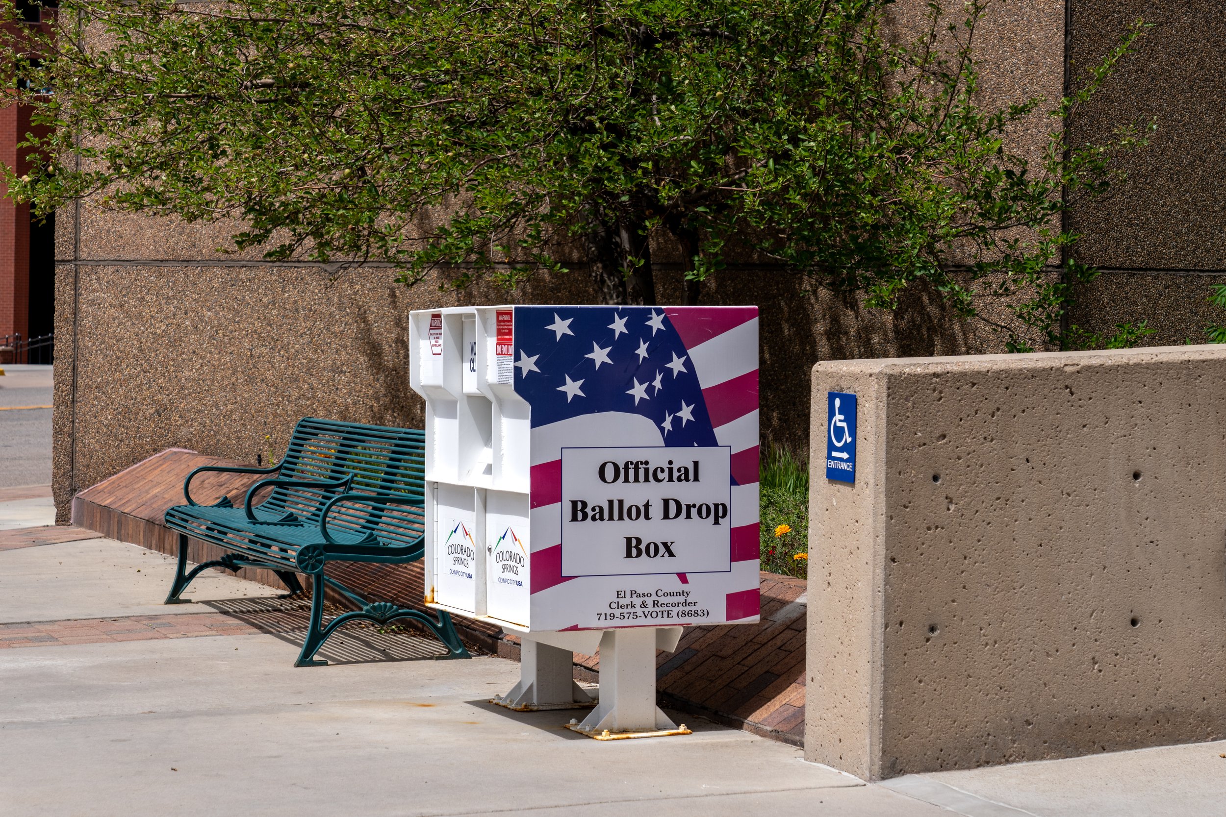 El Paso County Official Ballot Drop Box