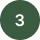 A dark green circle with the number 3 inside.