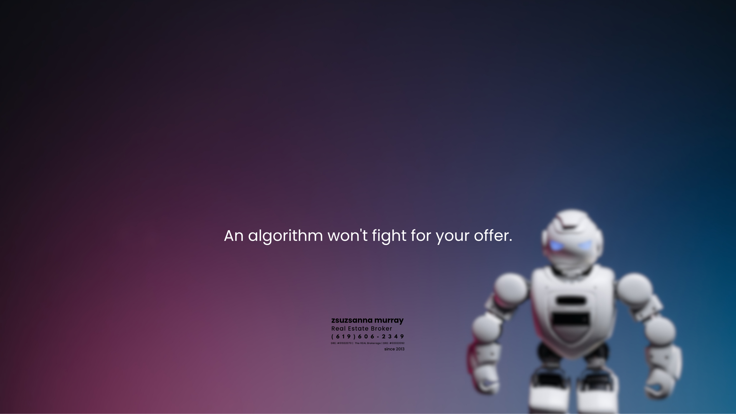 An Algorithm Won't Fight for Your Offer