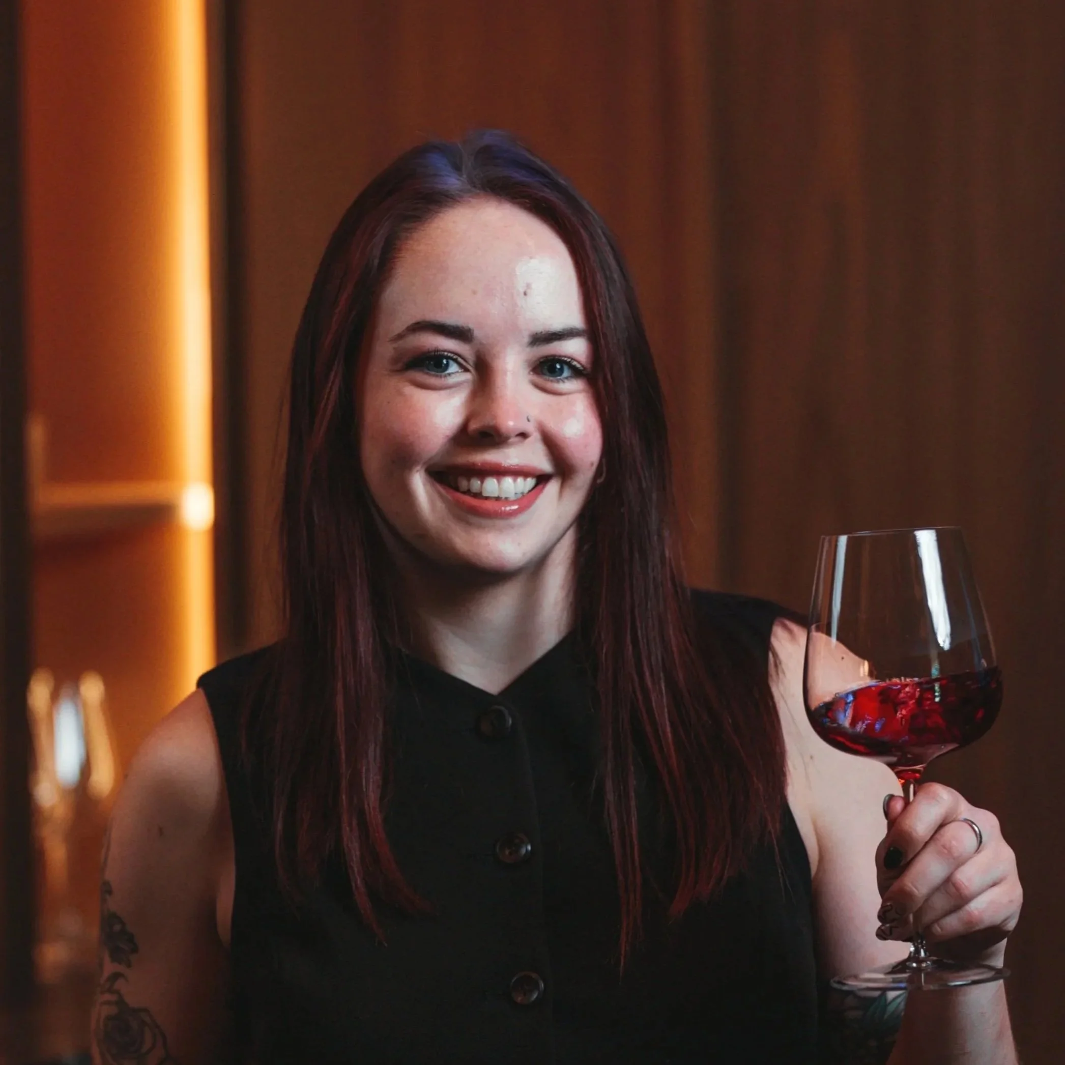 Sarah Gaines, sommelier at Altitude restaurant & wine bar in Arlington, Virginia.
