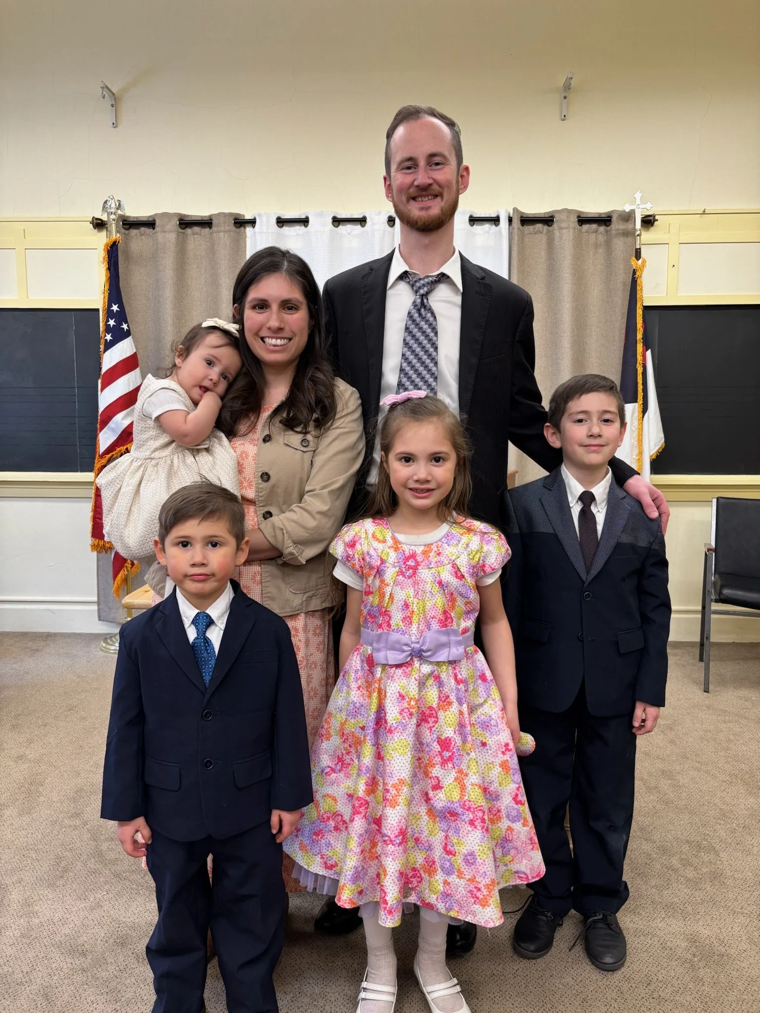 Photo of Pastor Jacob Christian and family