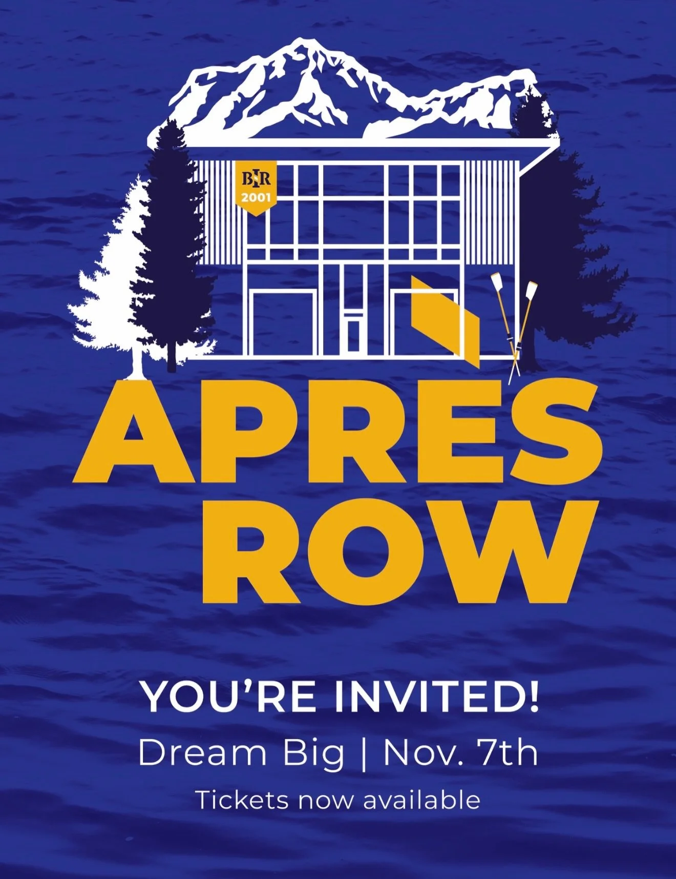 🎉 Dream Big is back &mdash; Apr&egrave;s Row style. 

Join us on November 7 at The Boathouse for BIR&rsquo;s annual auction fundraiser, celebrating the connection we share on the water, in the boathouse, and across our community.

11:00 Apr&egrave;s