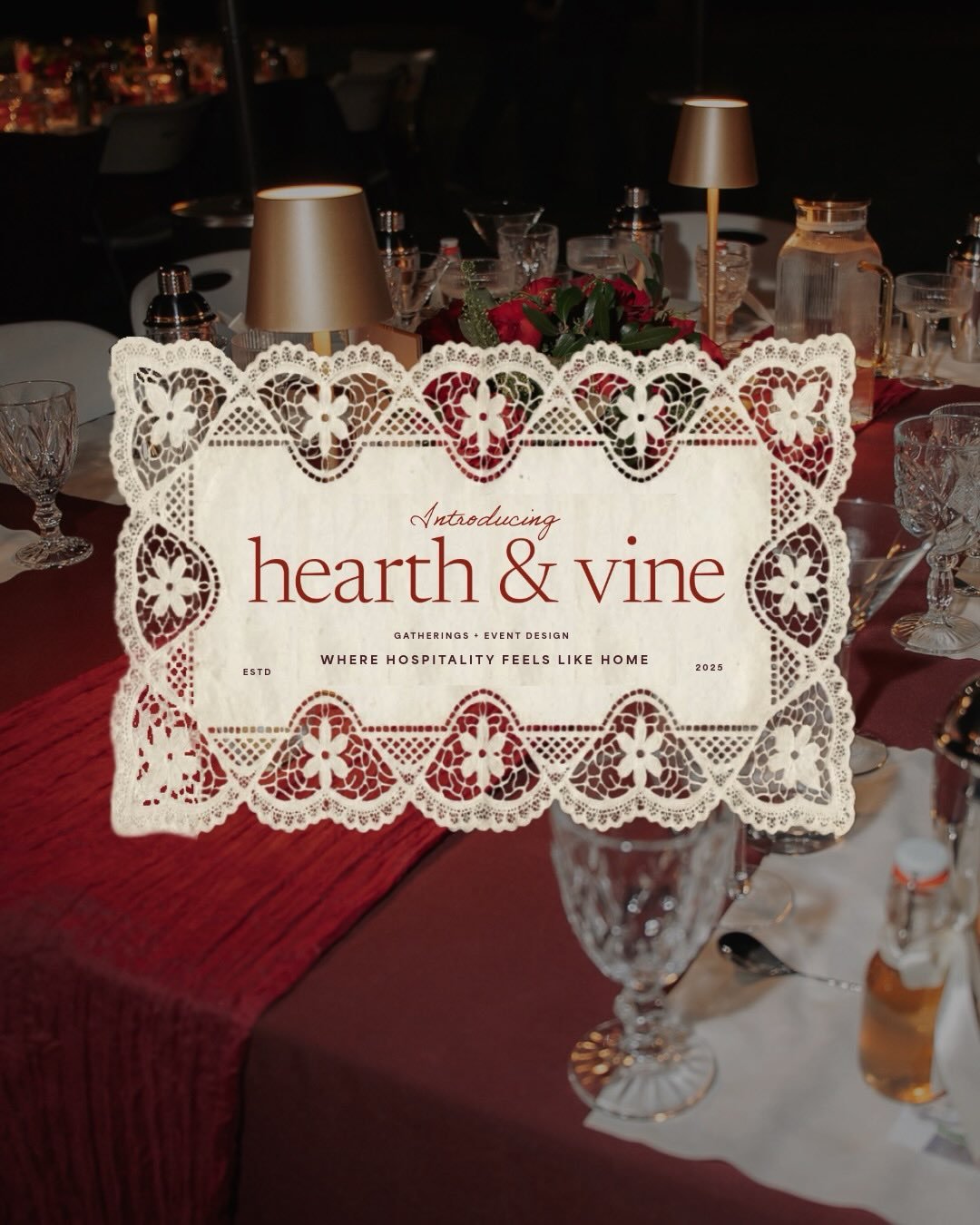 WE HAVE NEWS 🥹🥂✨

🥁🥁🥁 our little dream is officially live on the internet!!!

hearth &amp; vine was built from late night ideas, countless pinterest boards, coffee runs, voice memos, and a shared love for making people feel at home&hellip;and no