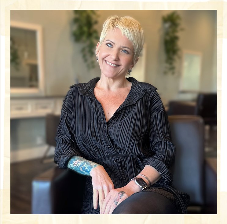 Rebecca Bates co-owner The Hair Parlour Oceanside California