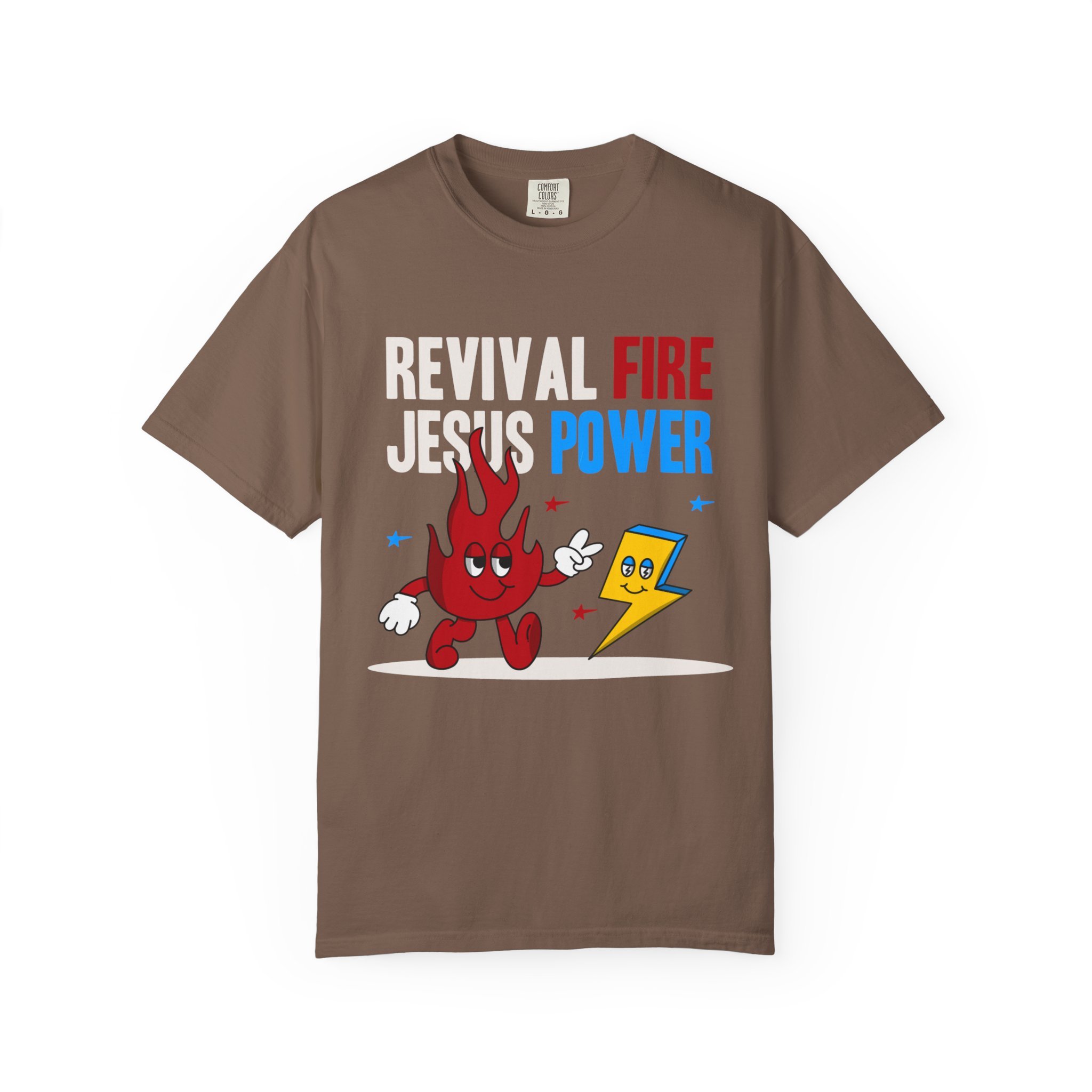 REVIVAL FIRE JESUS POWER T SHIRT
