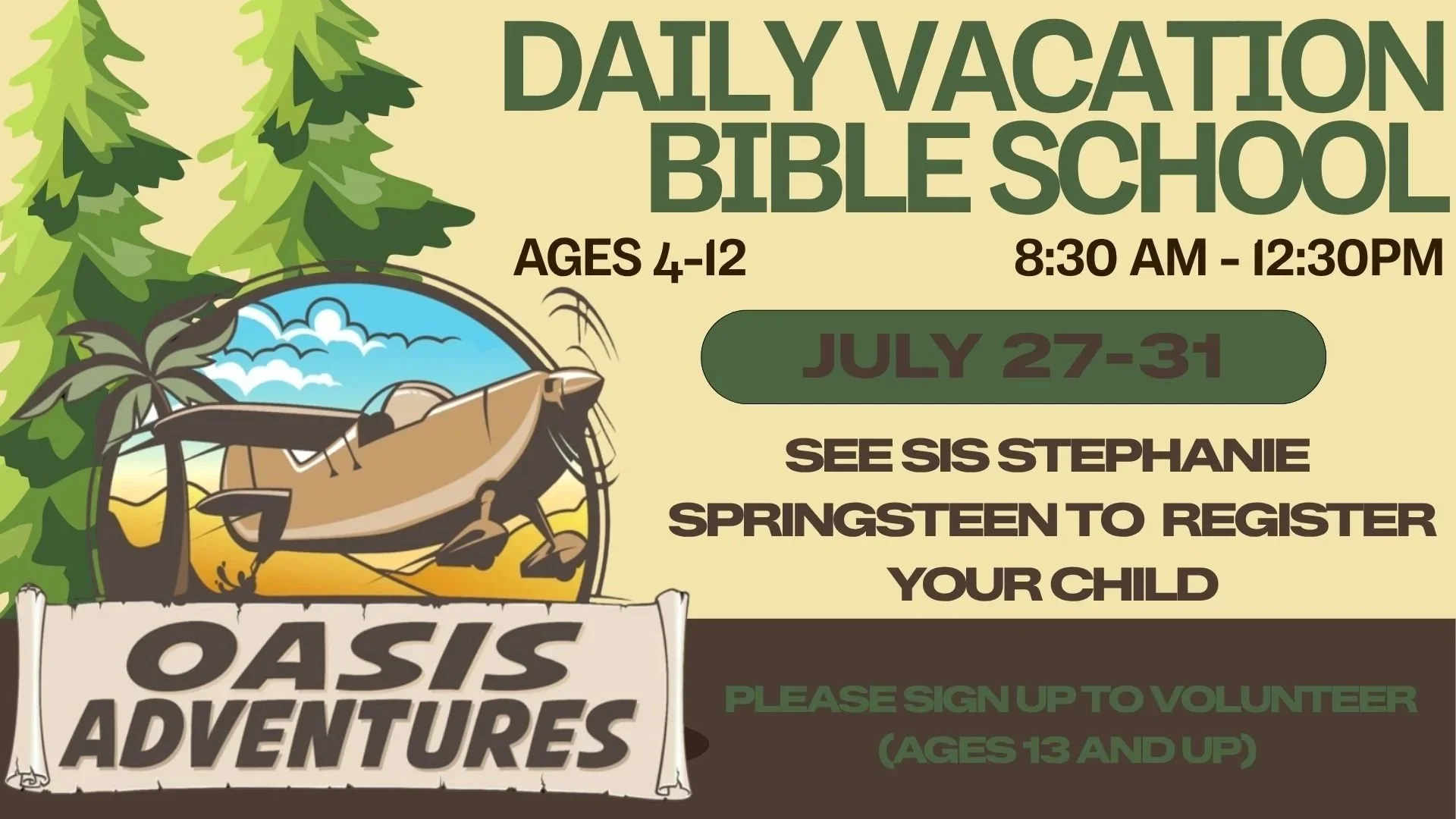 Kids Vacation Bible School