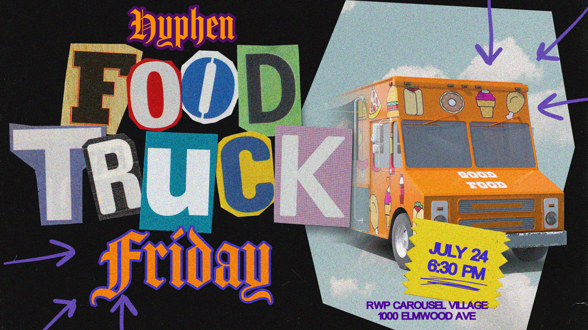 Young Adults Food Truck Event