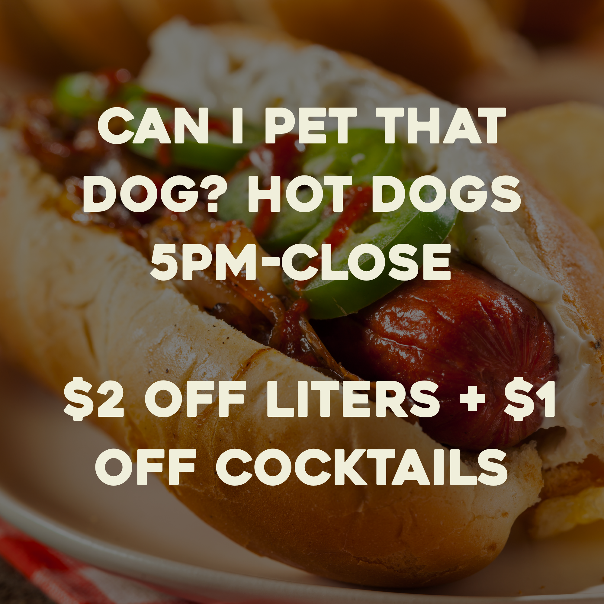 Can I Pet That dawg? Hot Dog Pop-Up