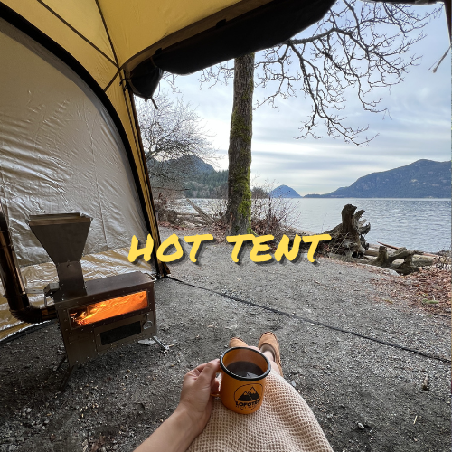 Winter Hot Tenting