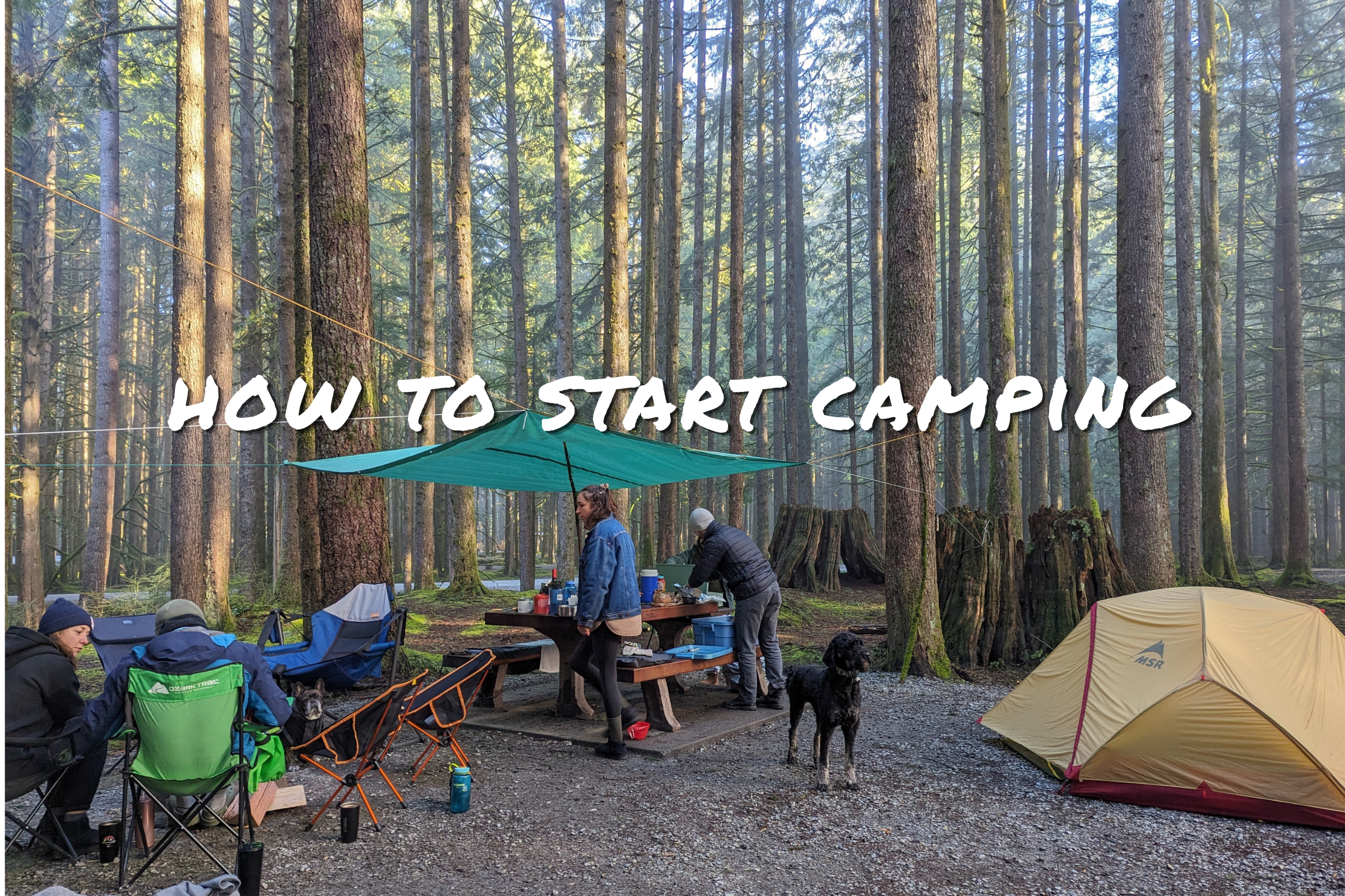 How to start camping
