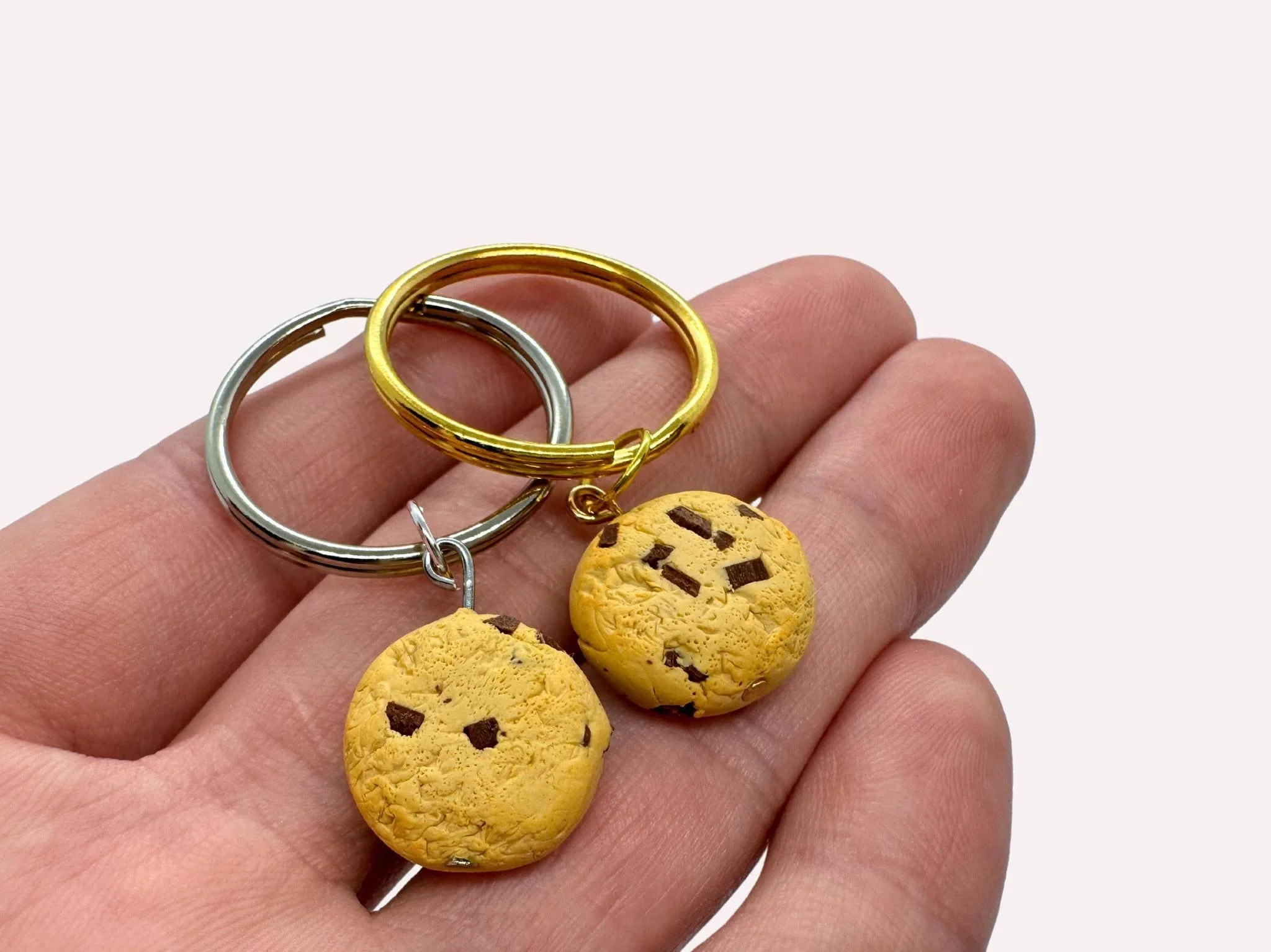 Tiny Realistic Cookie Keychain