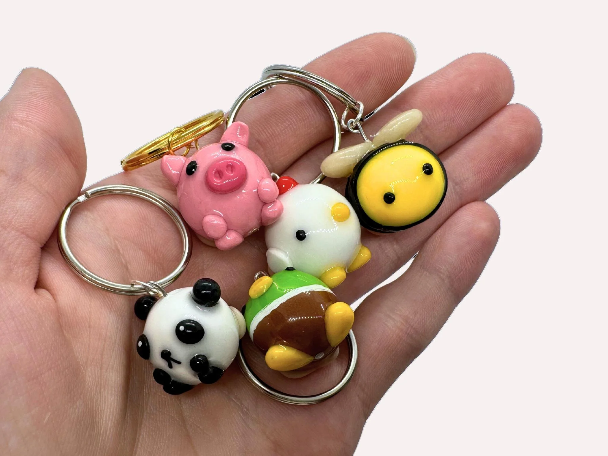 Animal Butt Keychain