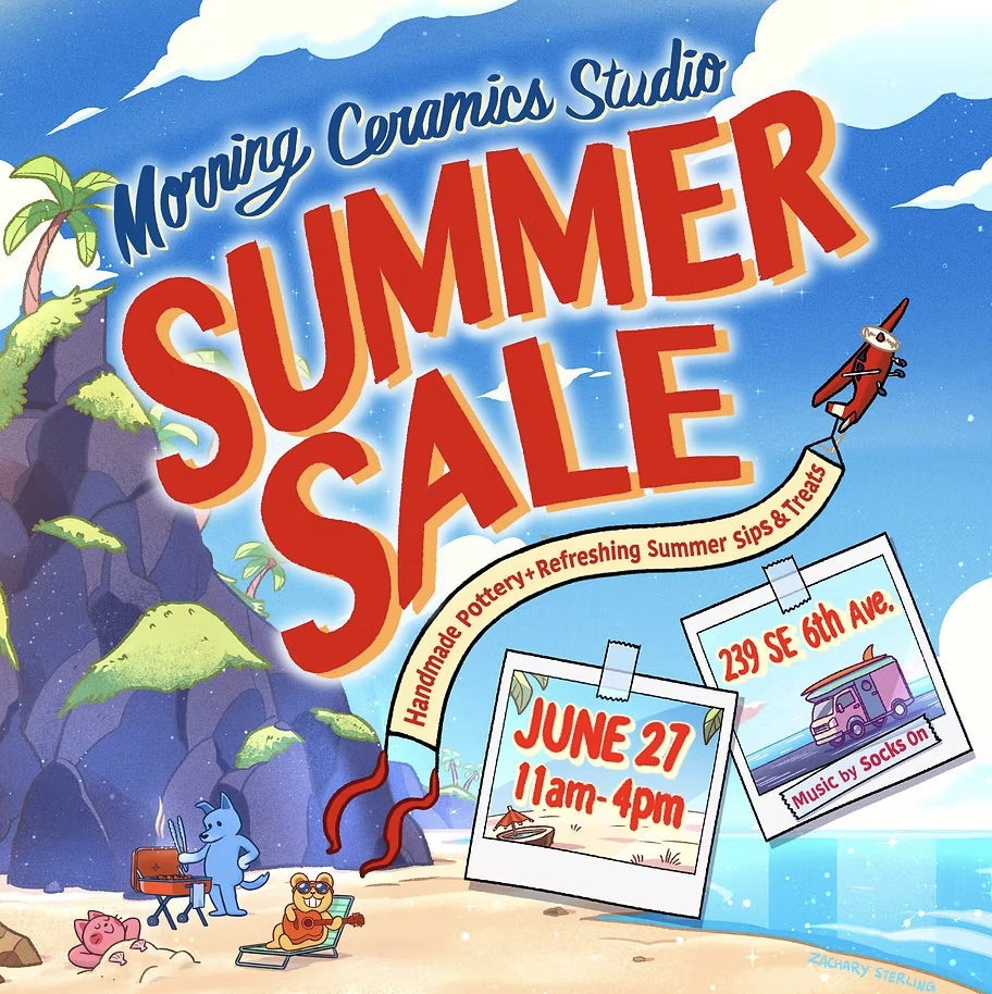 Morning Ceramics Studio Summer Sale