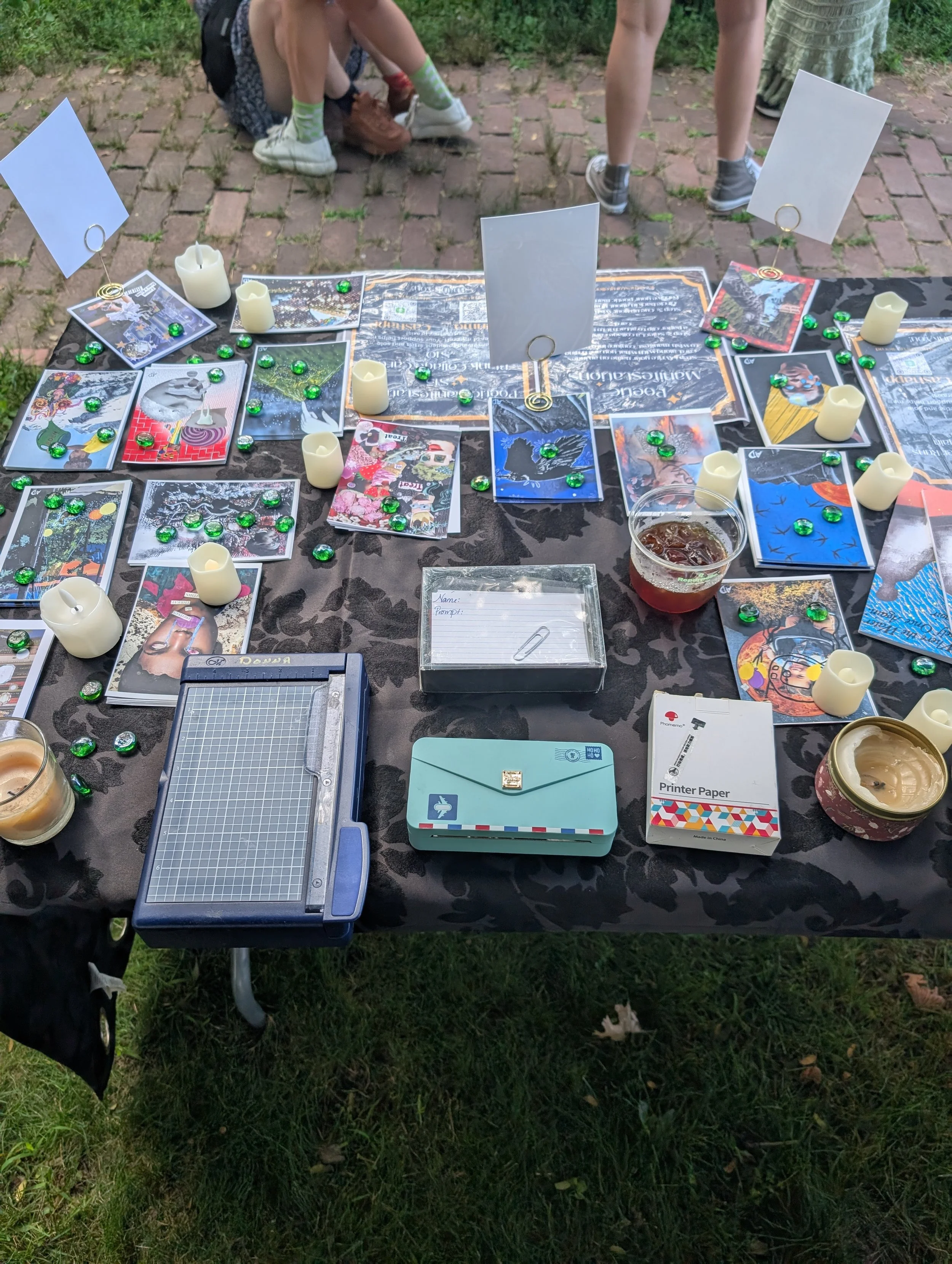 Short Order Poetry Table at The New York City Poetry Festival