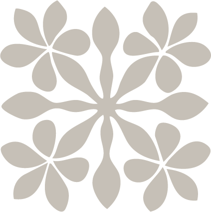 Gray snowflake pattern on black background.