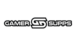 GamerSupps logo with the text 'GAMER SUPPS' on a black background