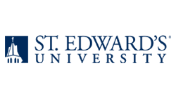 A dark blue rectangle with white text that reads 'American Express'.