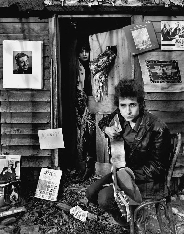 Bob Dylan & Sarah Dylan, Woodstock, NY, 1965
