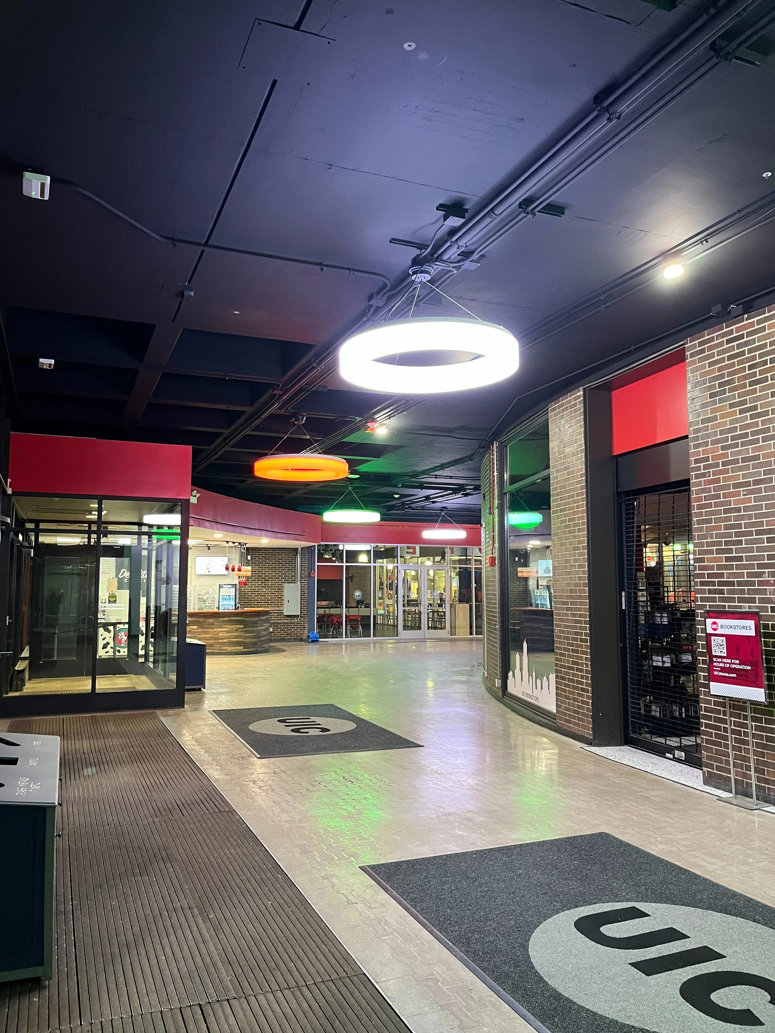 UIC Student Center East Main Lobby Lighting Upgrade