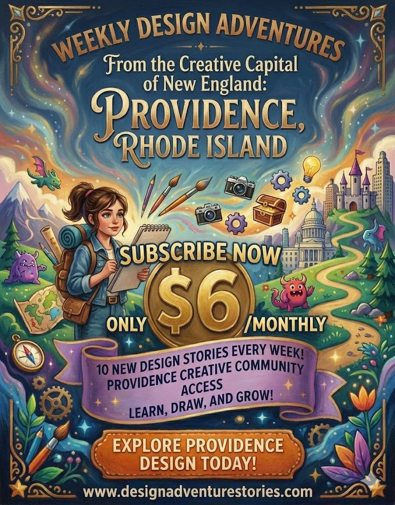 $6 Month Subscription ~ Design Adventure Stories