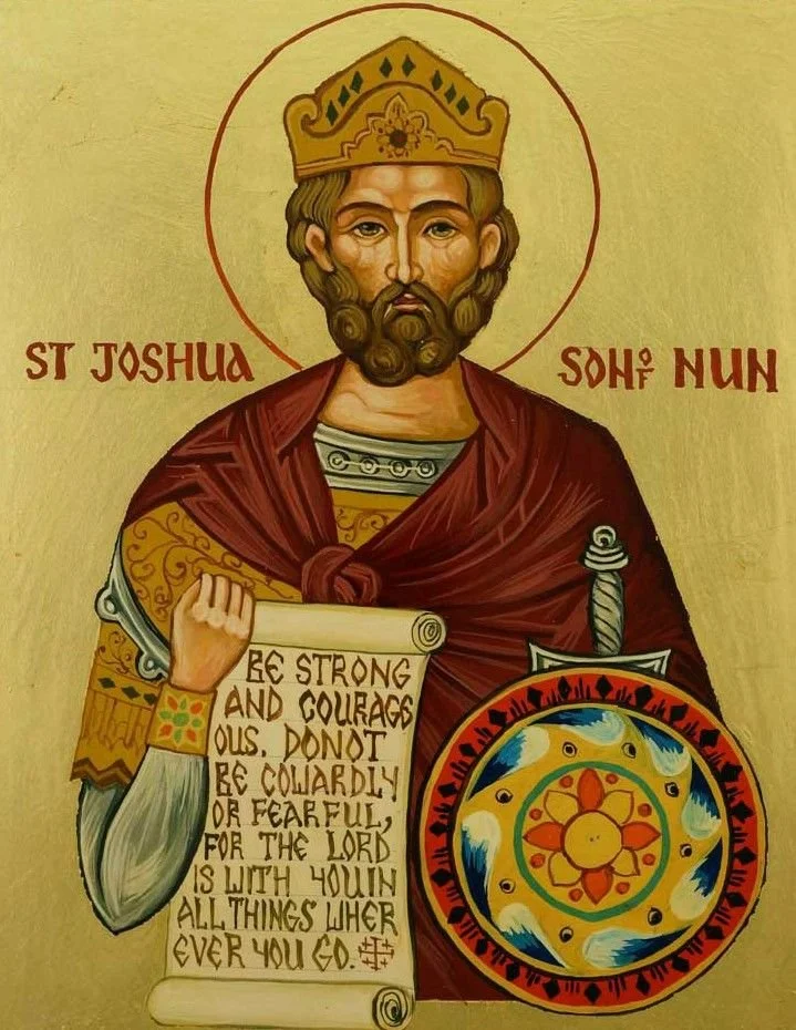 Righteous Joshua, son of Nun (Navi)