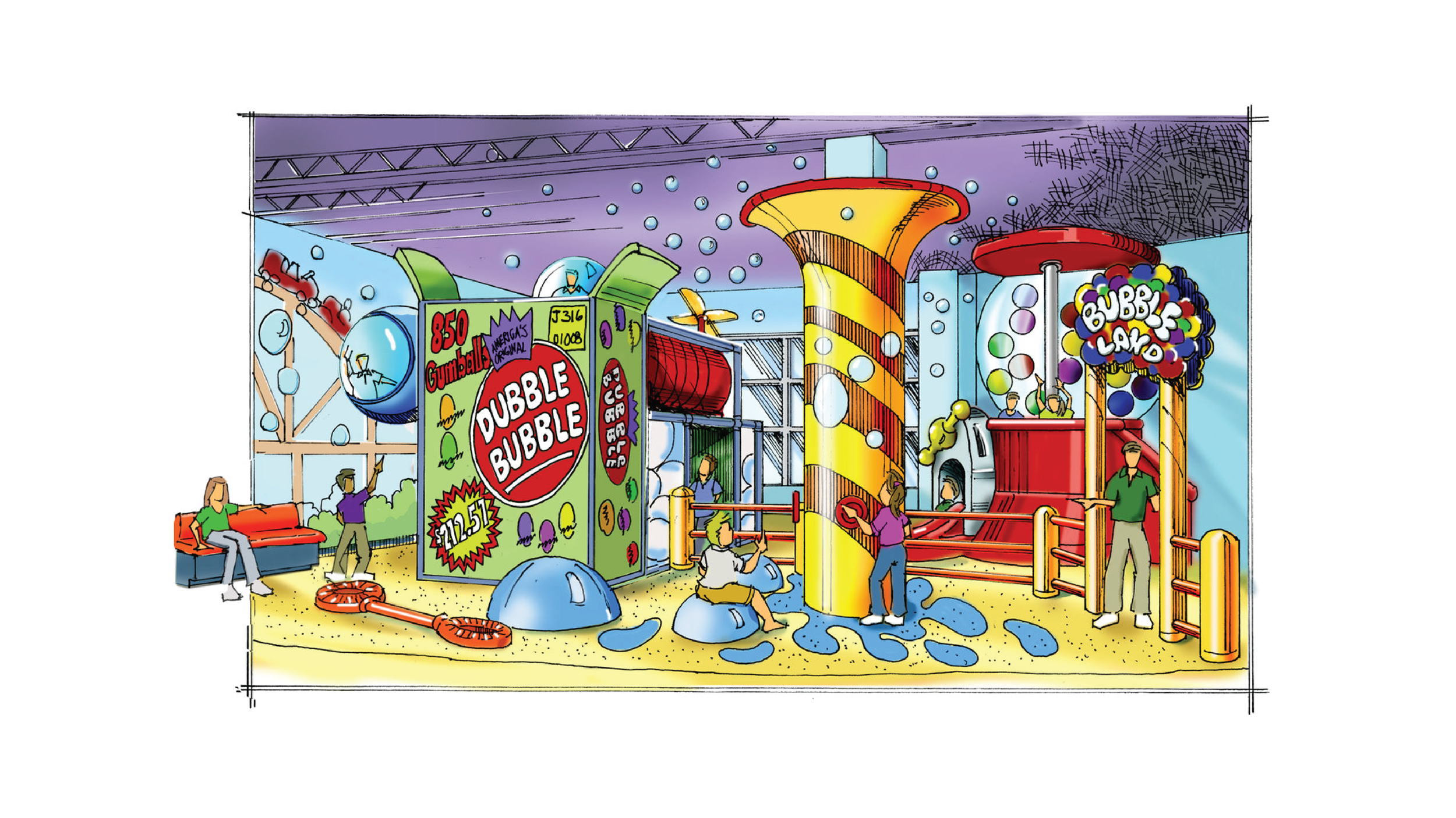 Dubble Bubble "Bubble Land"