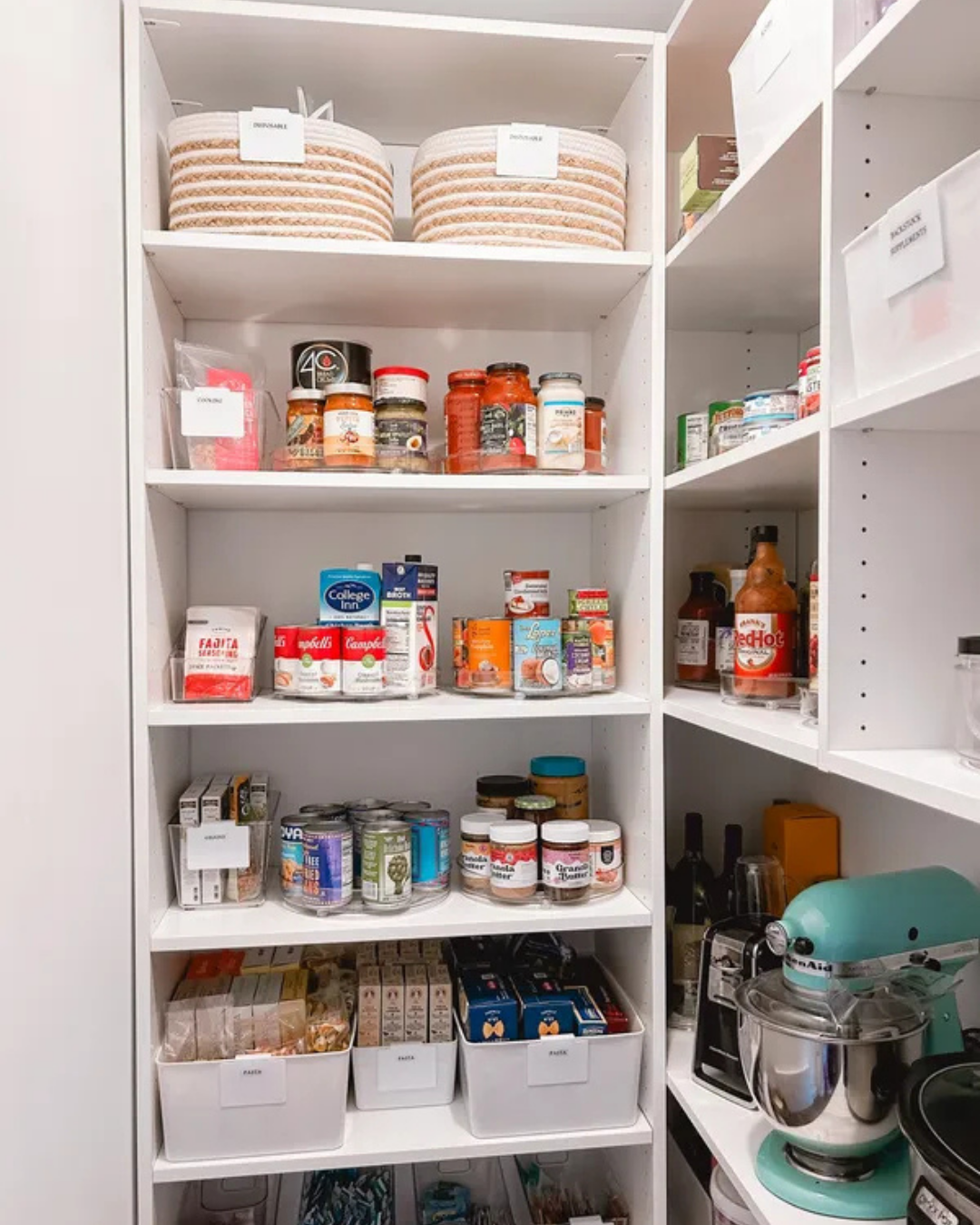 The Arranged Home - Real Spaces Photo - Organized Kitchen Pantry in Manahawkin, NJ