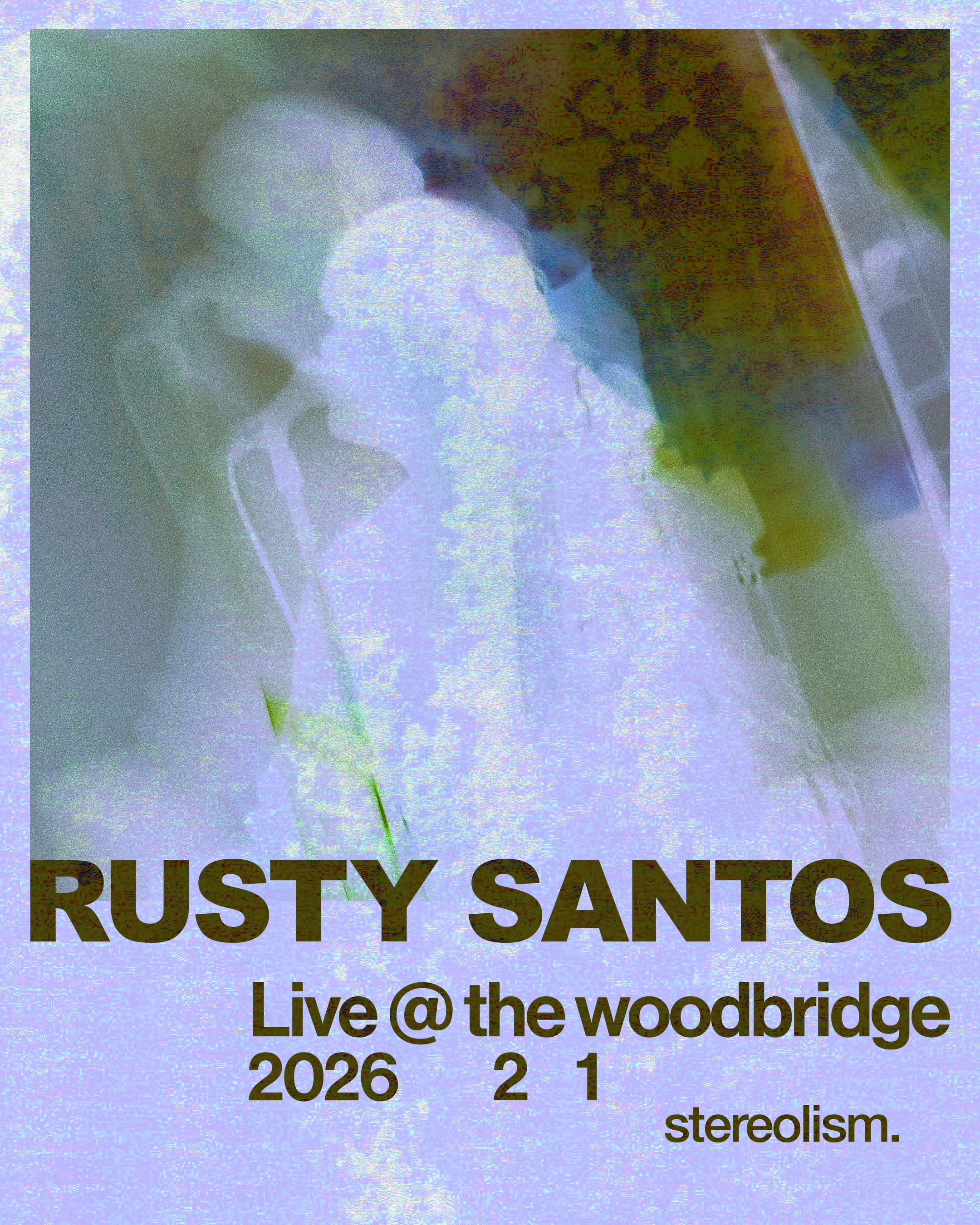 Rusty Santos - Live Concert Flyer