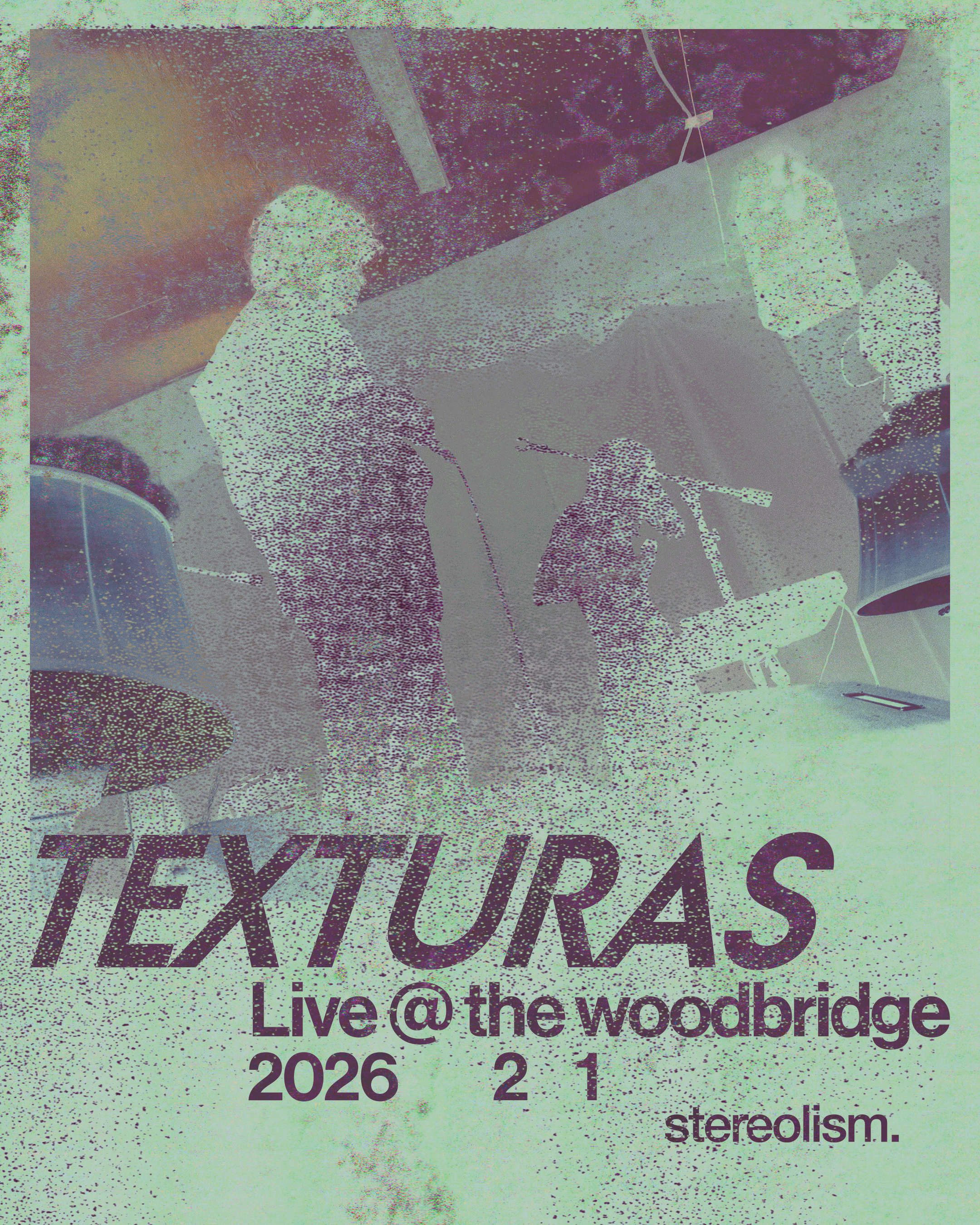 Texturas - Live Concert Flyer