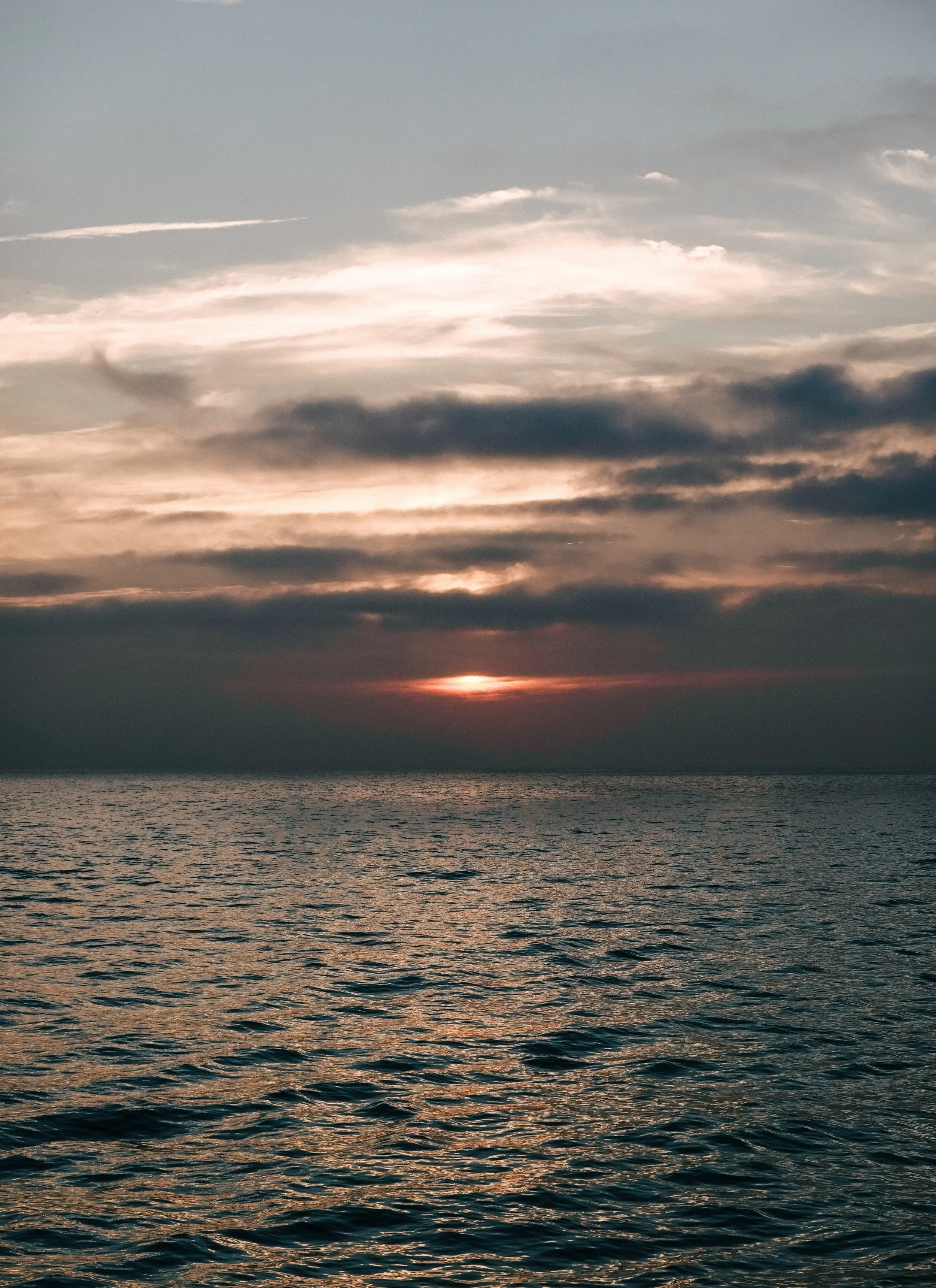 Floating at Sea